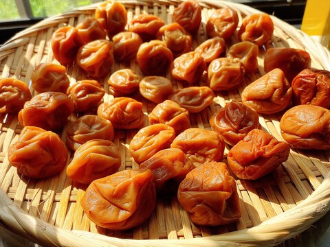 しょっぱ過ぎる梅干しの塩抜き。